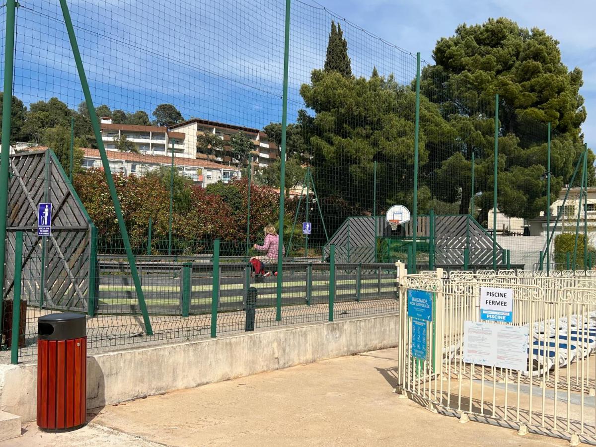 T2 climatisé à l'Ile d'Or avec piscine près de la plage La Londe-les-Maures Exterior foto